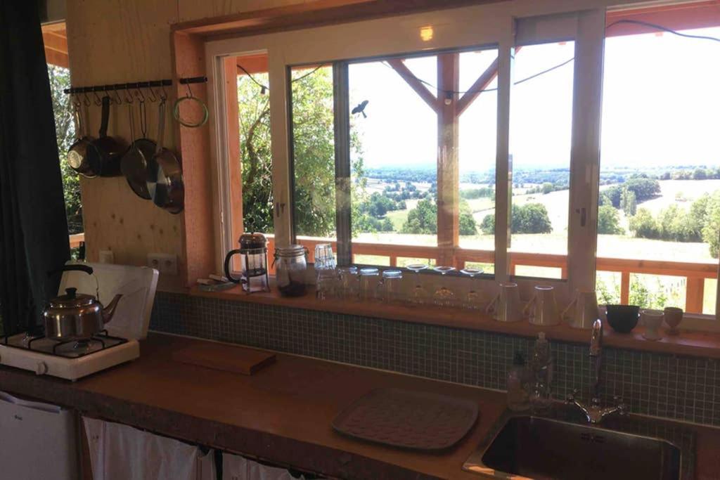 Chalet Panoramique Et Moderne Tout Confort Saizy Esterno foto