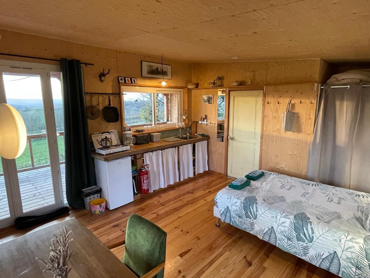 Chalet Panoramique Et Moderne Tout Confort Saizy Esterno foto